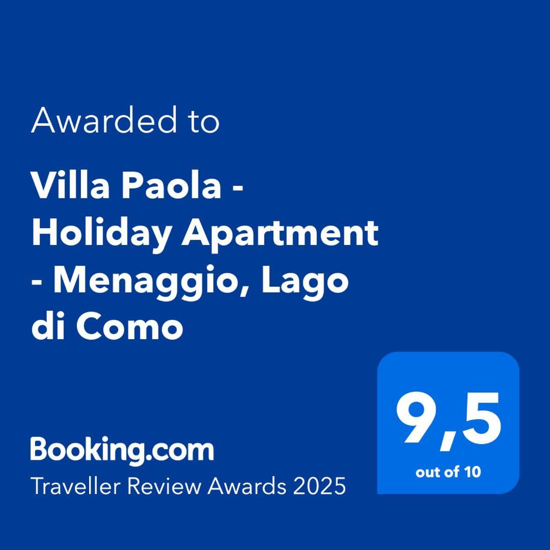 Villa Paola - Holiday Apartment - Menaggio, Lago Di Como Экстерьер фото